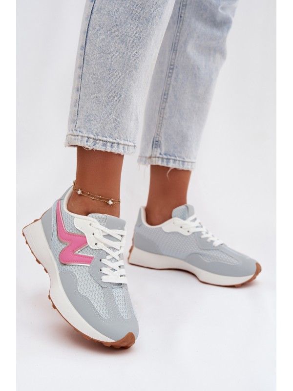 Women's Blue Platform Sneakers Janelora 2