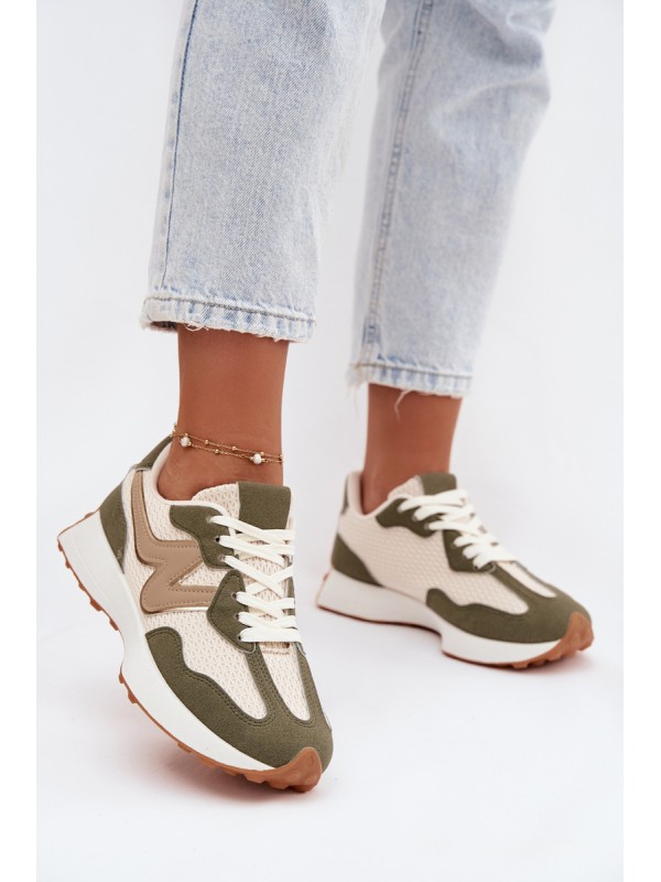 Women's Sports Shoes On Platform Green Janelora 2