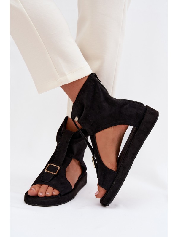 Women's Sandals With Upper Black Coralya 2