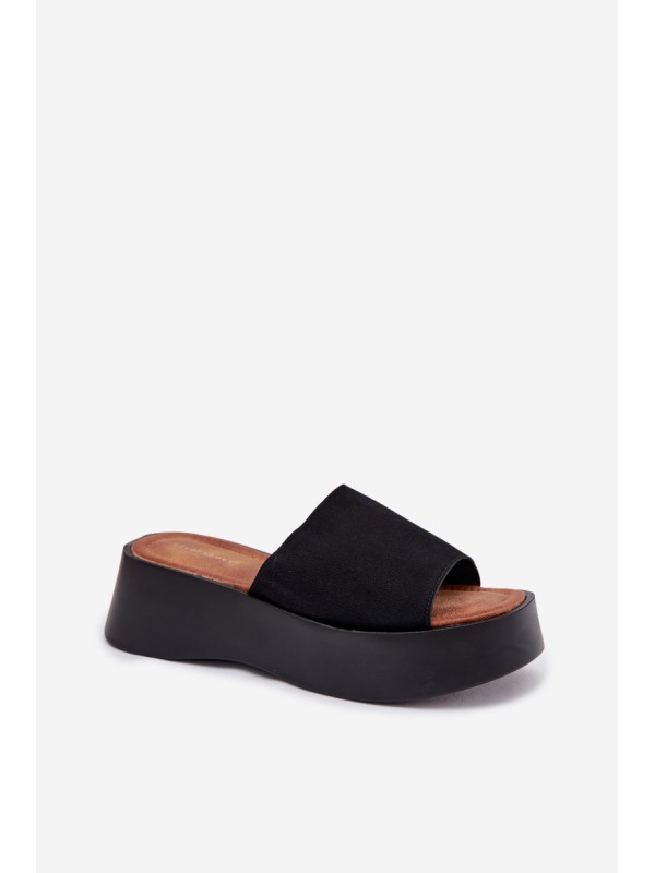 Women's Platform Sandals Black Liorisse