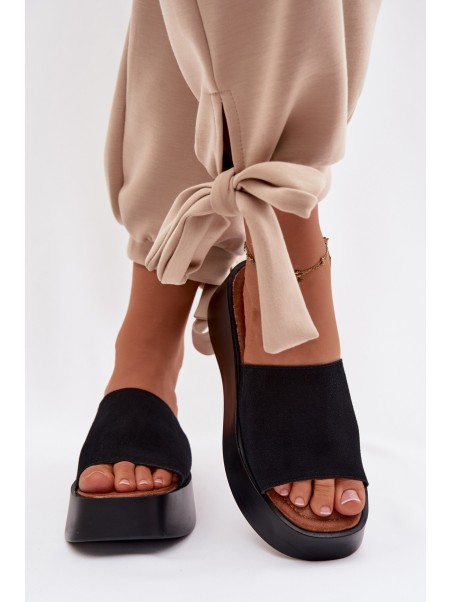 Women's Platform Sandals Black Liorisse