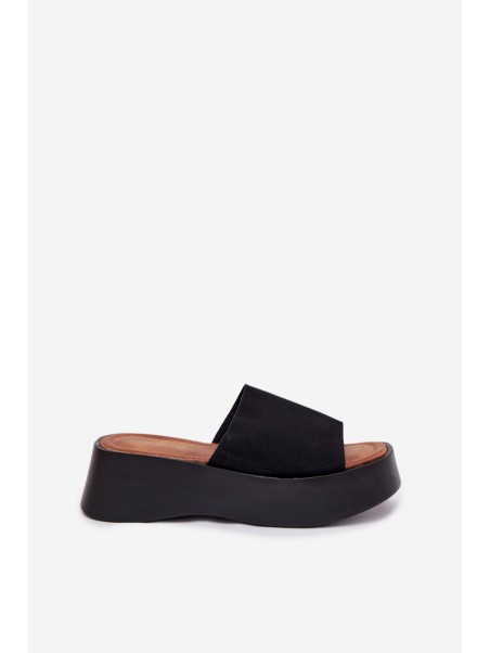 Women's Platform Sandals Black Liorisse