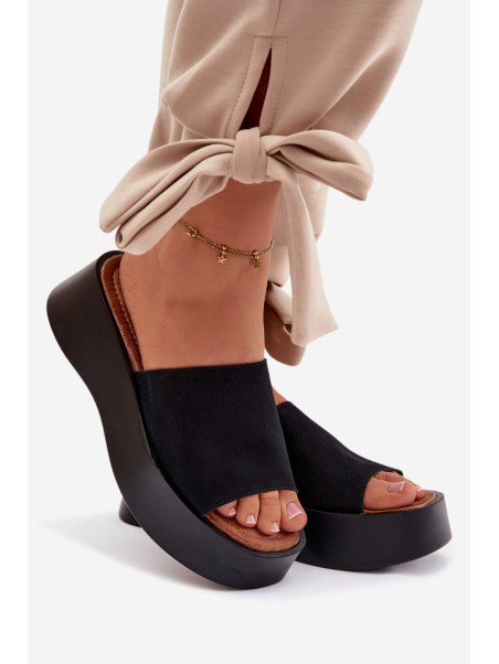 Women's Platform Sandals Black Liorisse