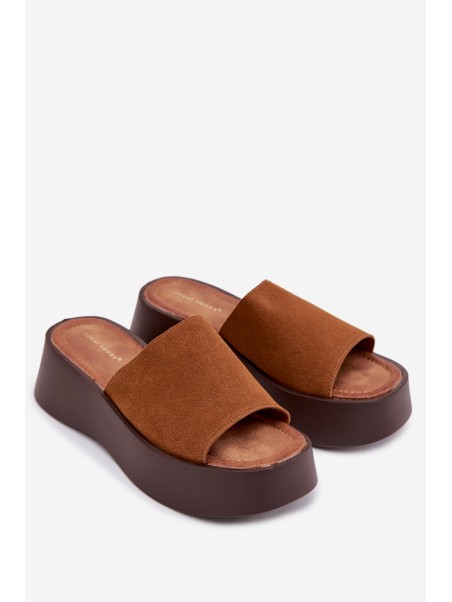 Women's Platform Sandals Camel Liorisse