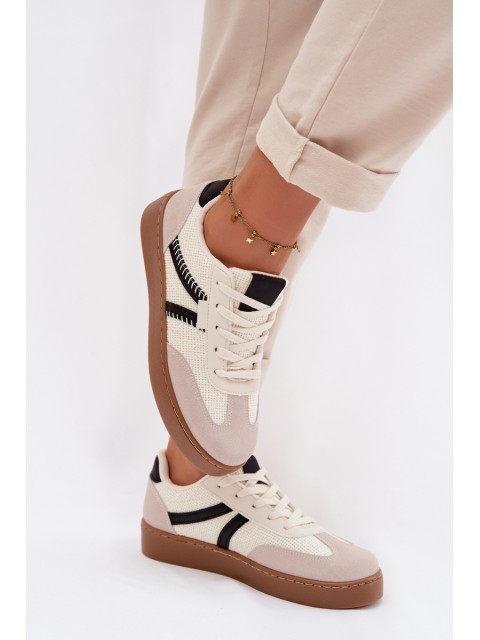 Women's Low Sneakers Black and White Denelisse