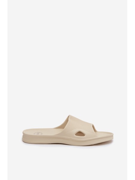 Classic Women's Beige Slides Juniria