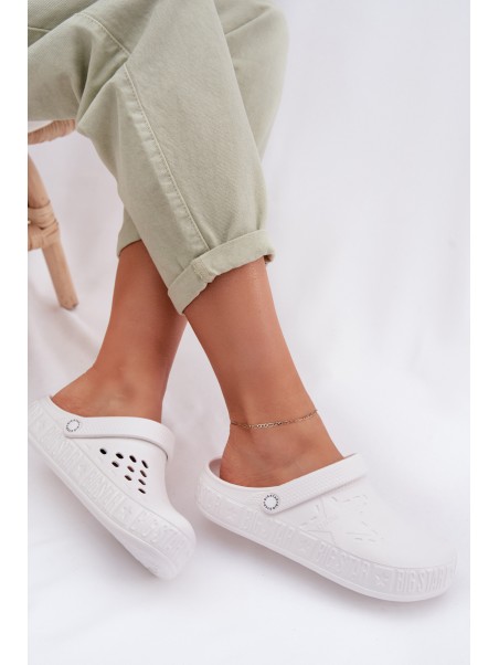 Women's Foam Clogs Big Star TT274A081 White