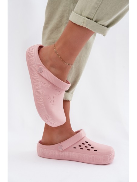 Women's Foam Chodaki Slides Big Star TT274A080 Pink