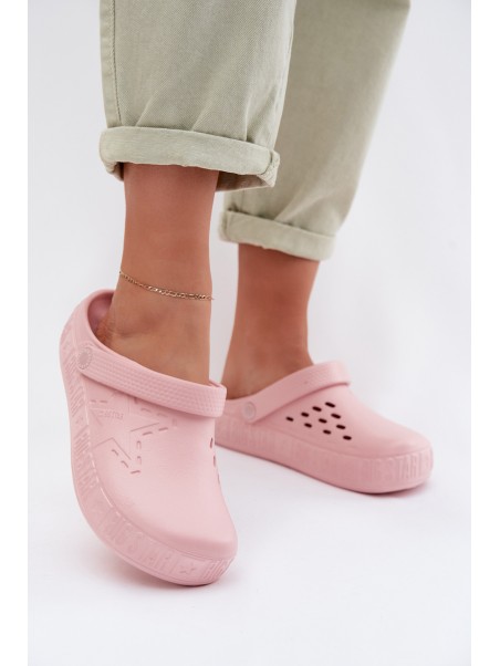 Women's Foam Chodaki Slides Big Star TT274A080 Pink