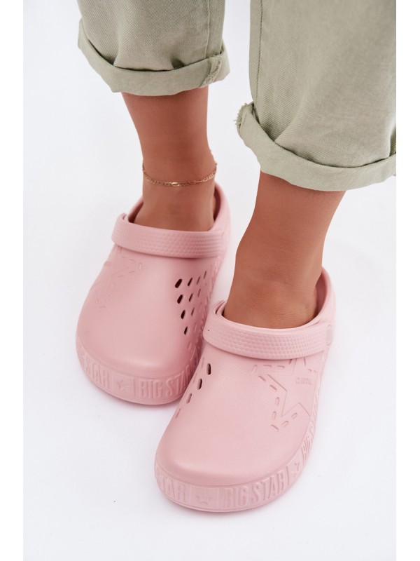 Women's Foam Chodaki Slides Big Star TT274A080 Pink