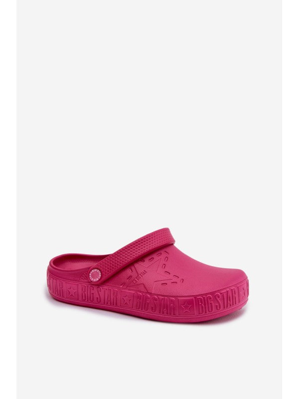 Women's Foam Clogs Big Star TT274A082 Fuchsia