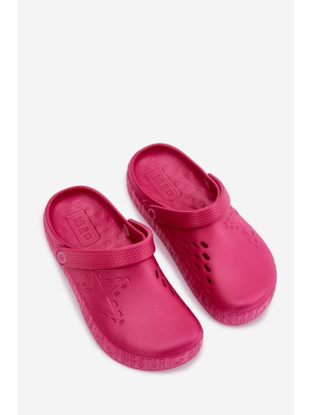 Women's Foam Clogs Big Star TT274A082 Fuchsia