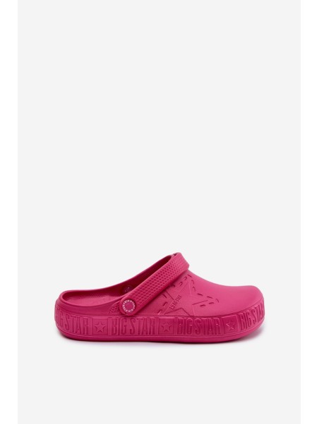 Women's Foam Clogs Big Star TT274A082 Fuchsia