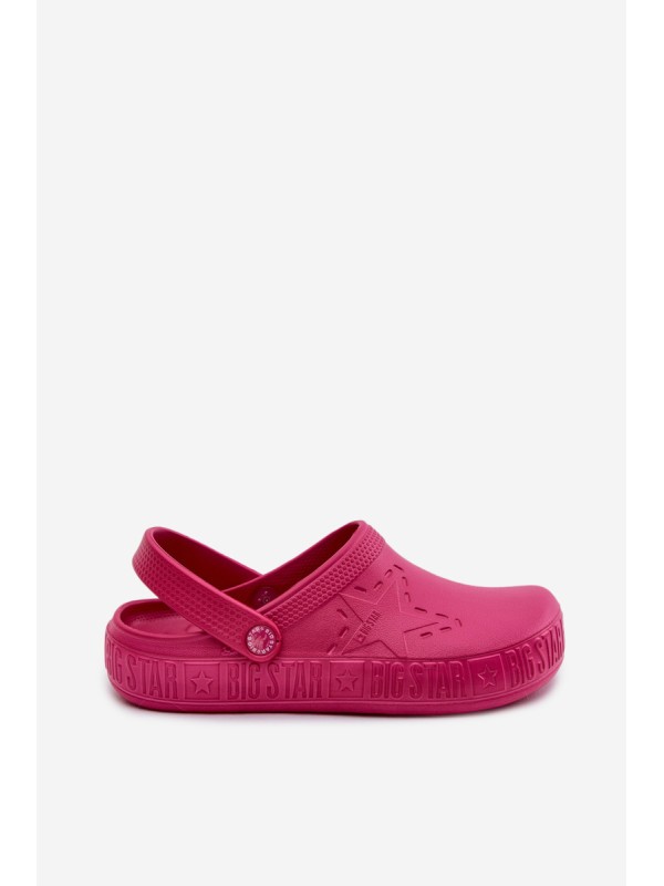 Women's Foam Clogs Big Star TT274A082 Fuchsia