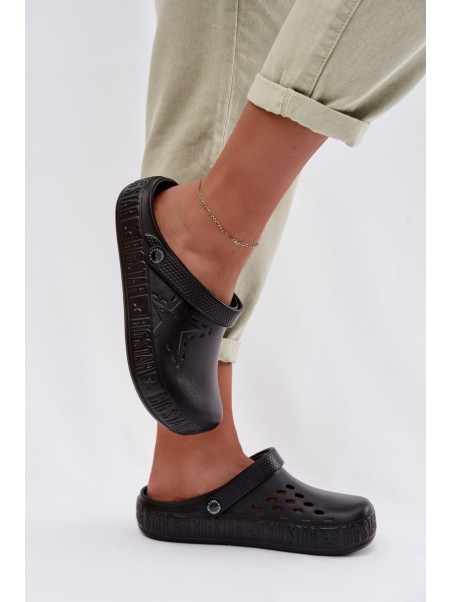 Women's Foam Chodaki Slides Big Star TT274A084 Black