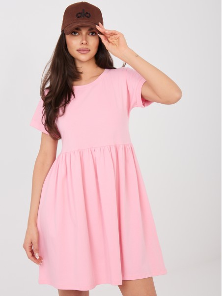 Suknelė-RV-SK-5672.03P-šviesiai rožinė