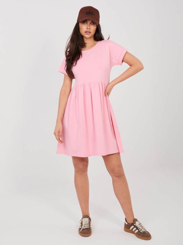 Suknelė-RV-SK-5672.03P-šviesiai rožinė