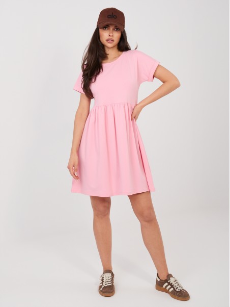 Suknelė-RV-SK-5672.03P-šviesiai rožinė