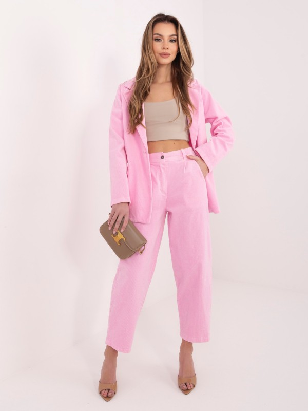 Spodnie-IT-SP-FL8916.13-jasny różowy