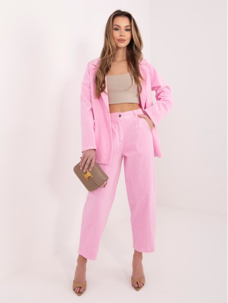 Spodnie-IT-SP-FL8916.13-jasny różowy
