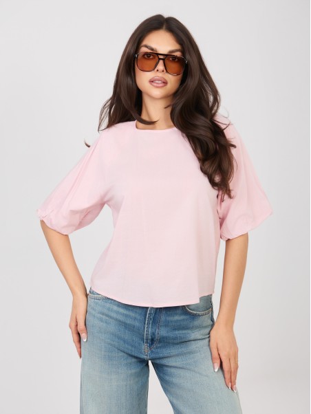 Palaidinė-D74515M11340A-šviesiai rožinė