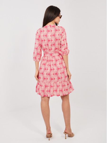 Sukienka-D74516M30485B-koralowy