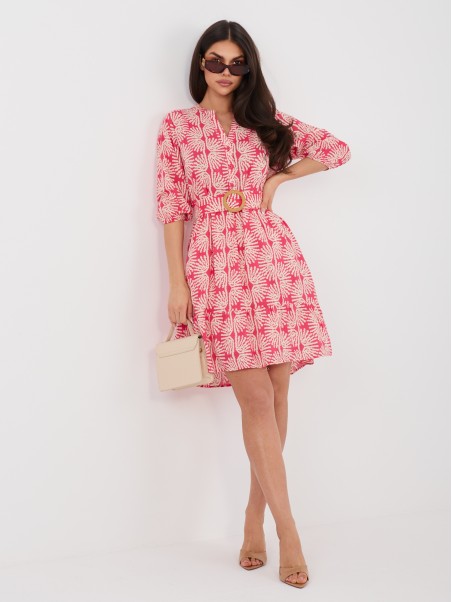 Sukienka-D74516M30485B-koralowy