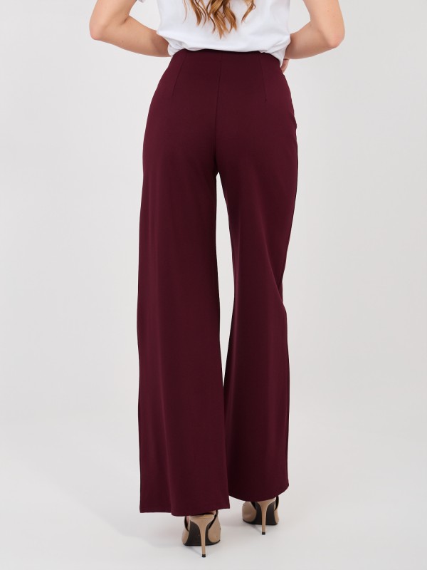 Kelnės-IT-SP-FL9792.12-tamsiai violetinės