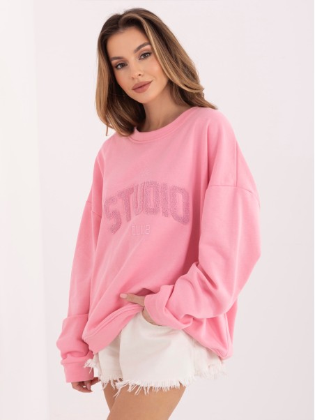 Bluza-RV-BL-A1182.46-jasny różowy