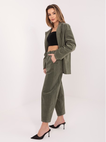 Kelnės-IT-SP-FL8916.80-chaki spalvos