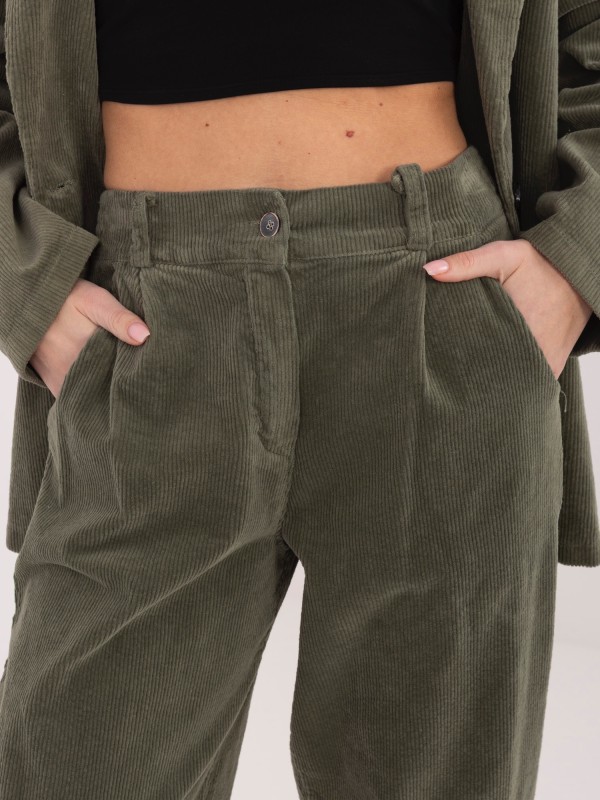 Kelnės-IT-SP-FL8916.80-chaki spalvos 2