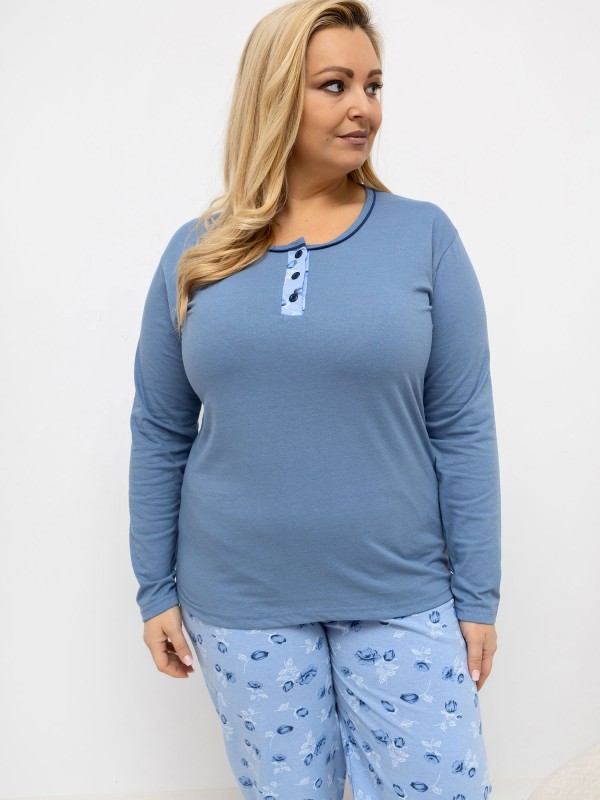 Pižama-DU-PI-FP-510.13-mėlyna