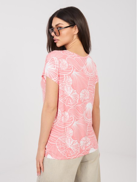 Marškinėliai-D12110M02646F-koraliniai