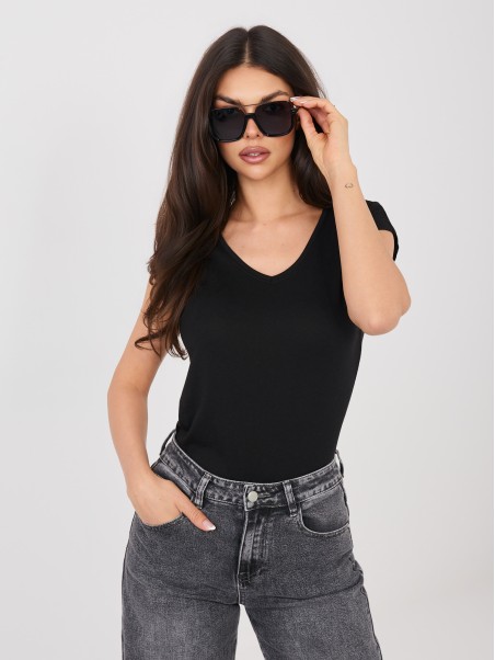 T-shirt-D12041AH02570C-czarny