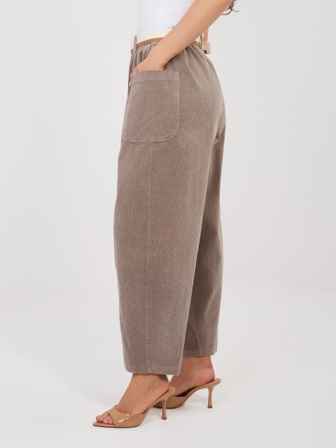 Spodnie-IT-SP-FL9665.78-ciemny bezowy