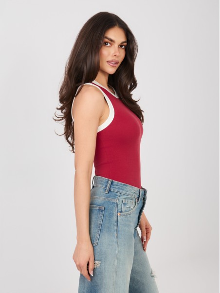 Viršutinė dalis – D16197AJ02864A – tamsiai raudona