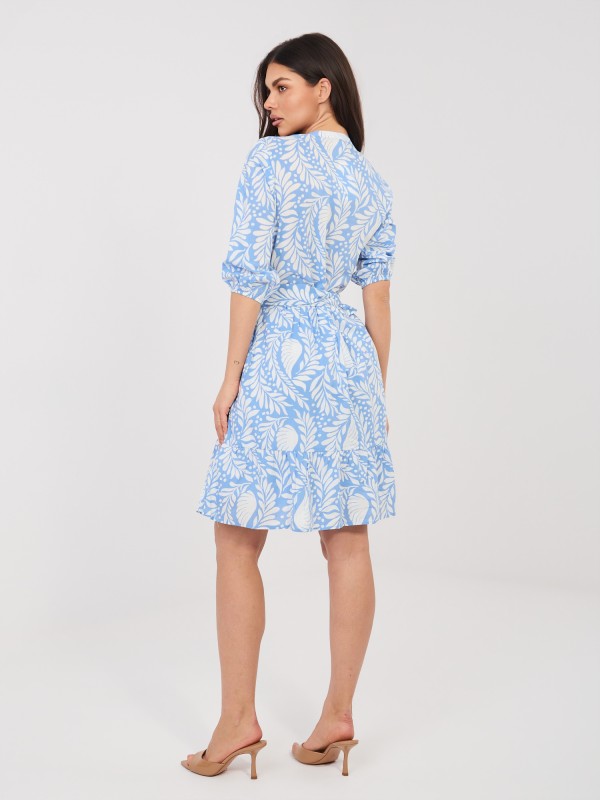 Suknelė-D74516M30485A-šviesiai mėlyna