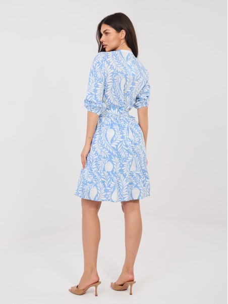 Suknelė-D74516M30485A-šviesiai mėlyna