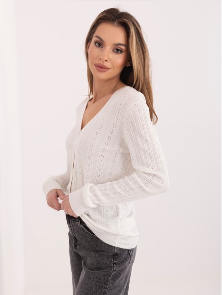 Sweter-D90186AK90993A-biały