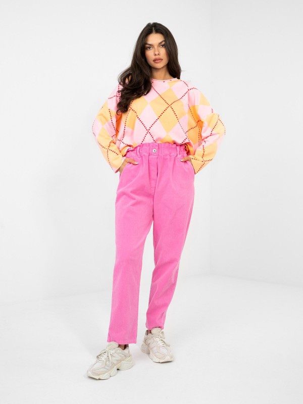 Kelnės-MI-SP-2689.47-tamsiai rožinės