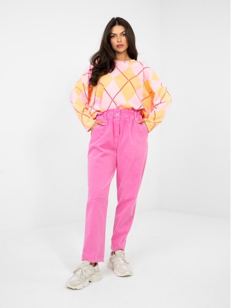 Kelnės-MI-SP-2689.47-tamsiai rožinės