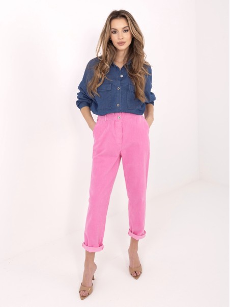 Kelnės-MI-SP-2689.47-tamsiai rožinės