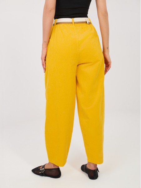 Spodnie-IT-SP-FL9665.78-żółty