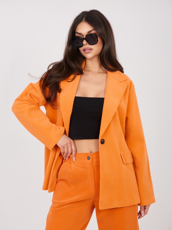 Švarkas-IT-MA-FL9958.87-oranžinė