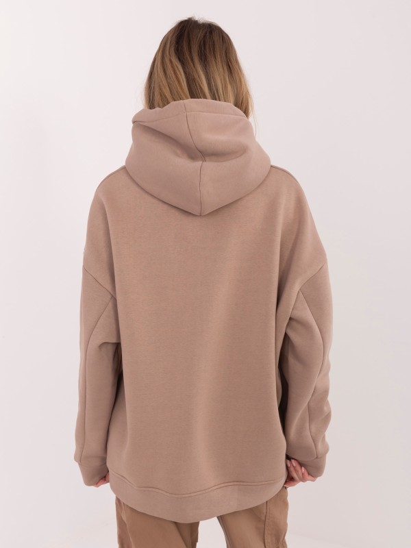 Džemperis-RV-BL-A1041.48-tamsiai smėlio spalvos