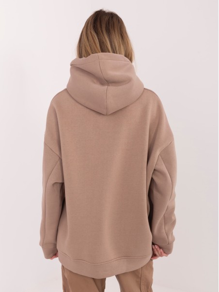 Džemperis-RV-BL-A1041.48-tamsiai smėlio spalvos