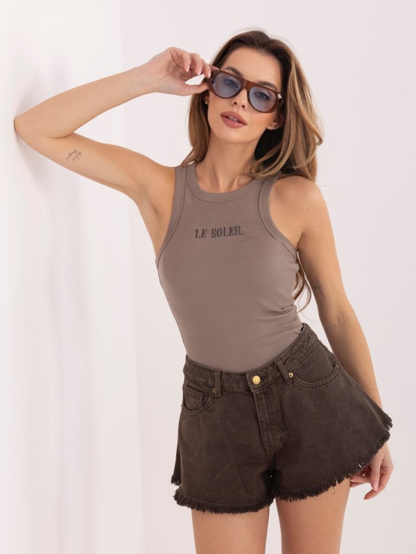 Viršutinė dalis – D16005AH02704B – tamsiai smėlio spalvos