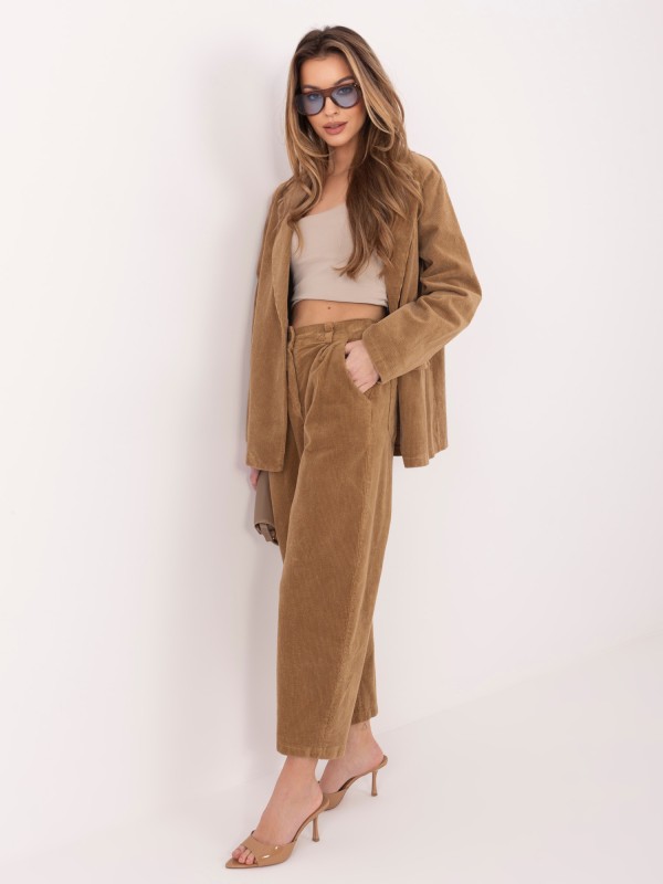 Kelnės-IT-SP-FL8916.13-kupranugario spalvos