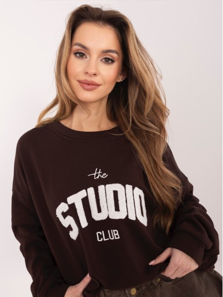 Bluza-RV-BL-A1182.46-ciemny brązowy