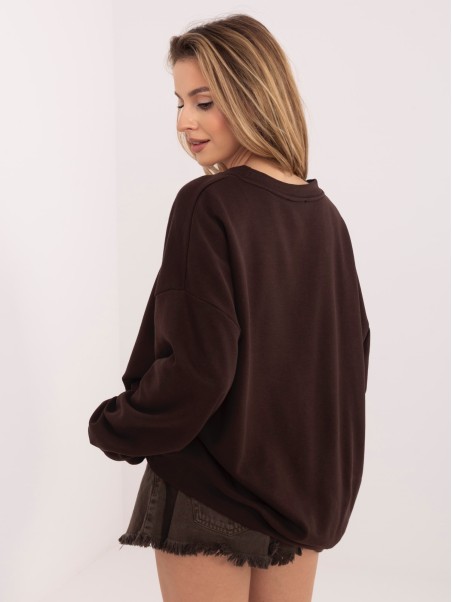 Bluza-RV-BL-A1182.46-ciemny brązowy